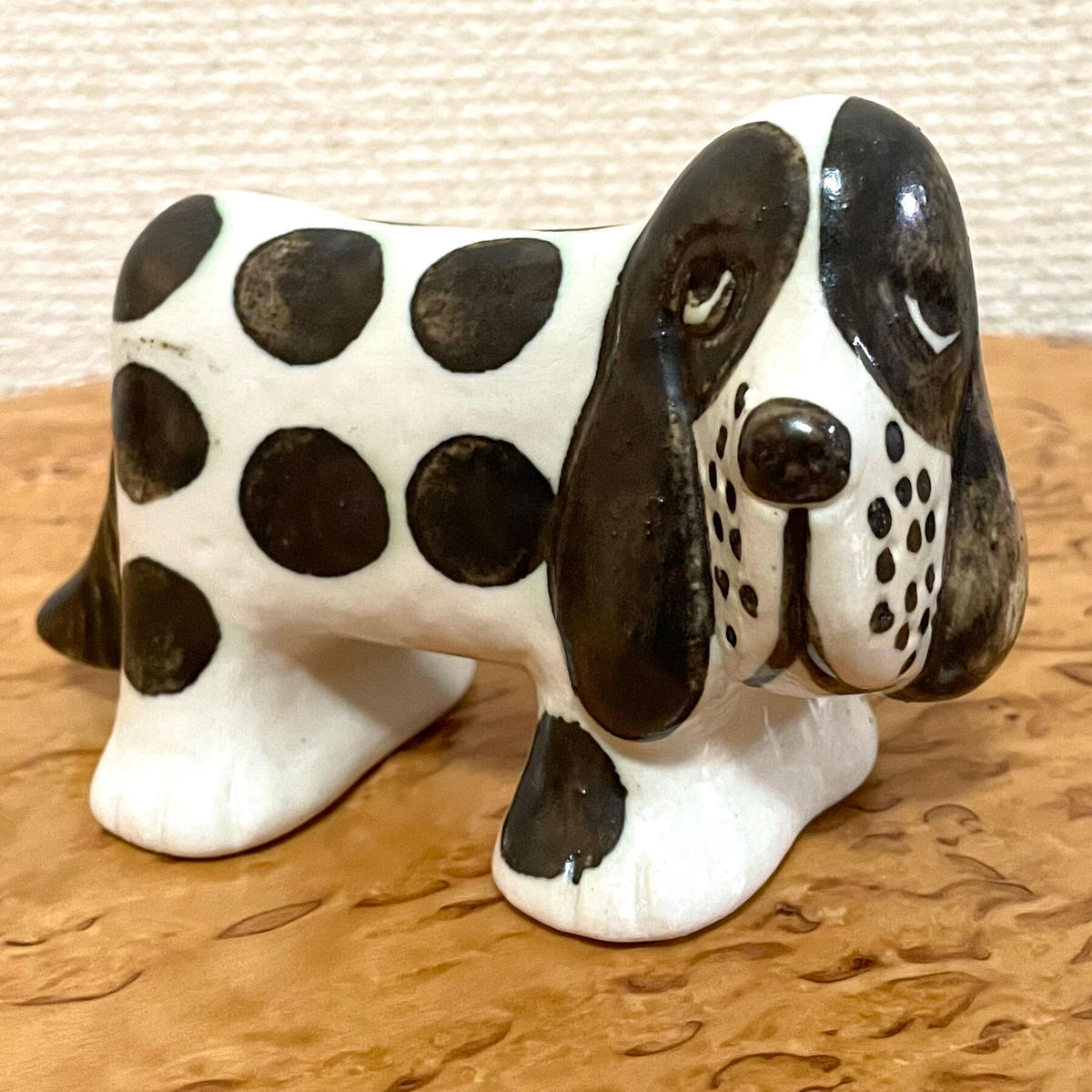Lisa Larson KENNEL Spaniel White スパニエル