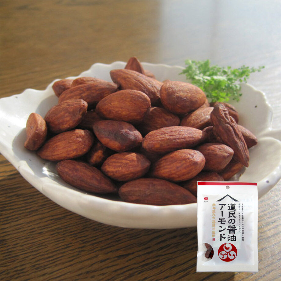 江戸屋 道民の醤油アーモンド54g 6924 公式 北の箱 北海道海産物使用 江戸屋 道民の醤油アーモンド54g 6924 公式 北の箱 北海道海産物使用