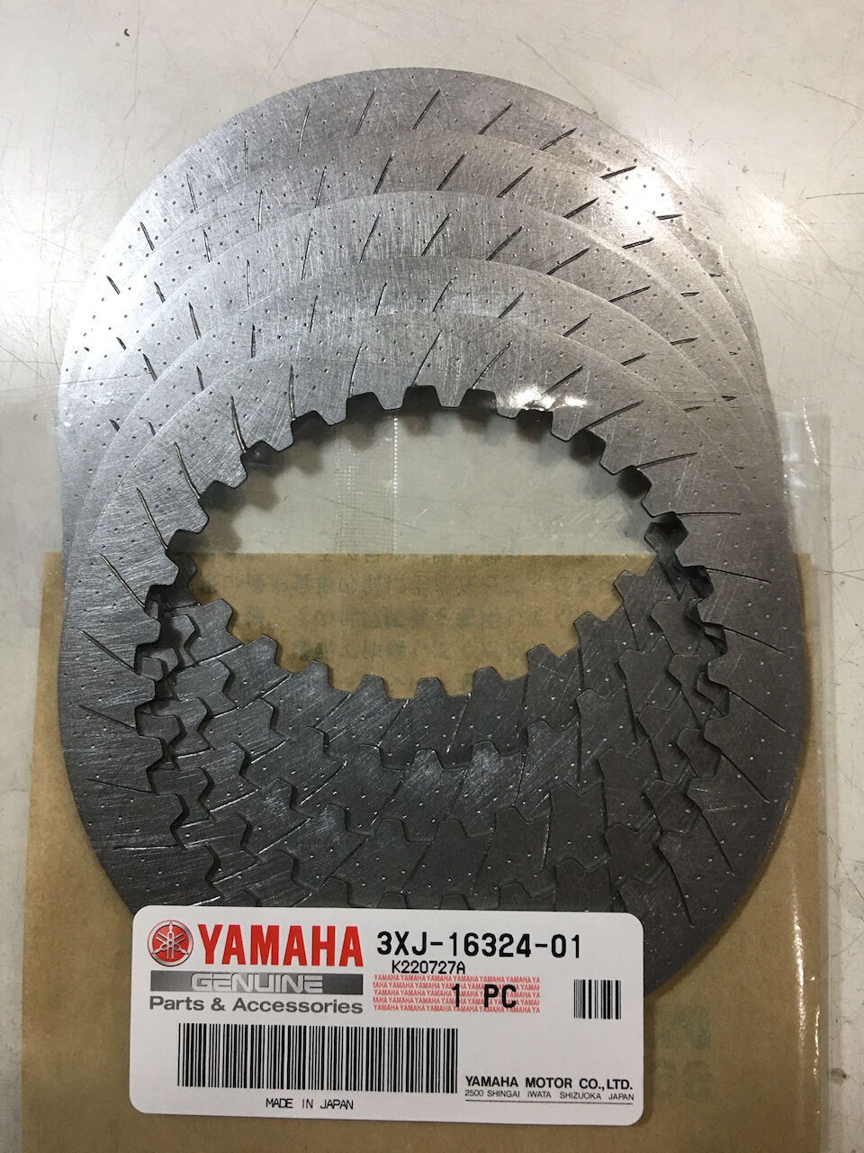 C.M.P強化クラッチプレートセット セロー250用