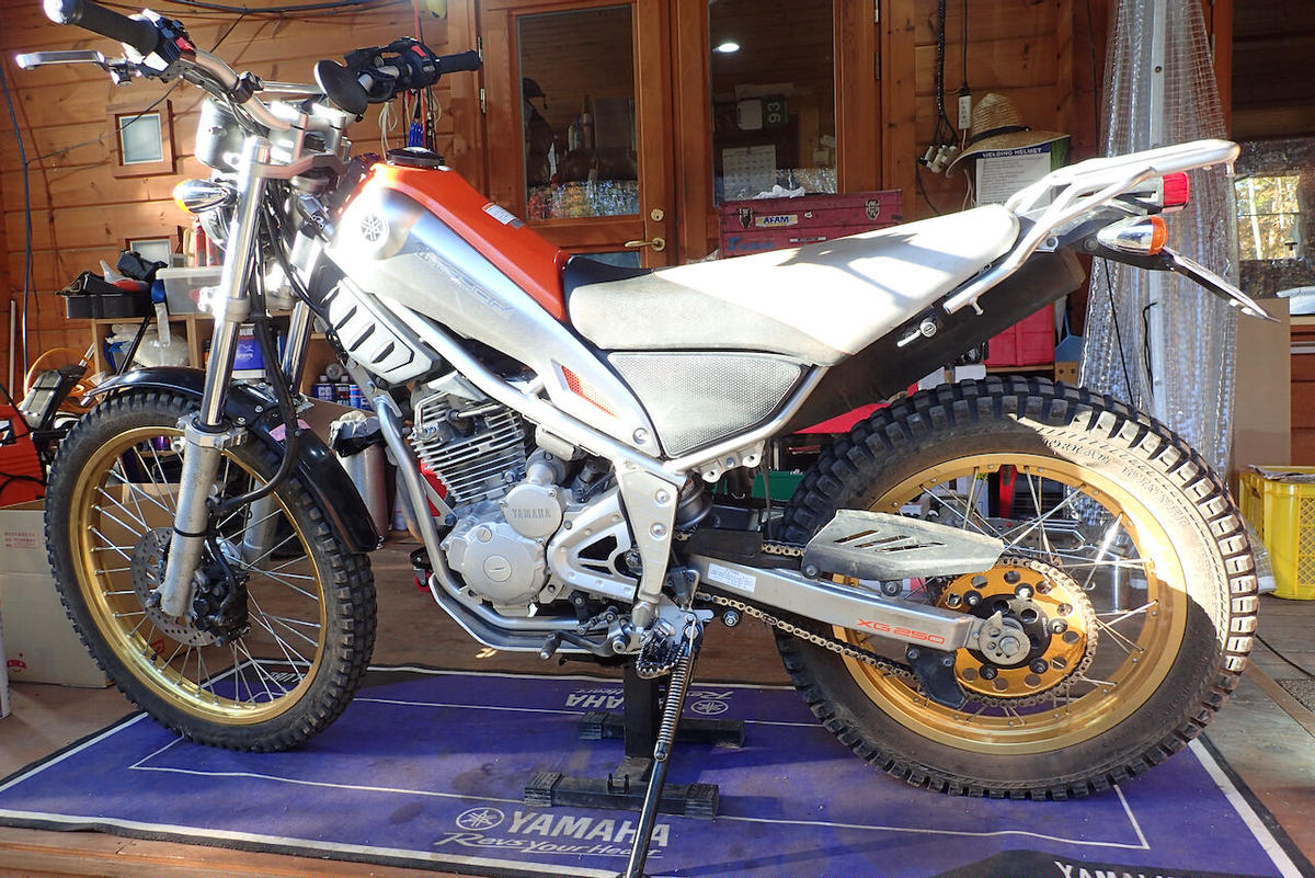 セローホイール　トリッカー　キャブ車　オフロード　バイク トリッカー キャブレター車 セロー バイク