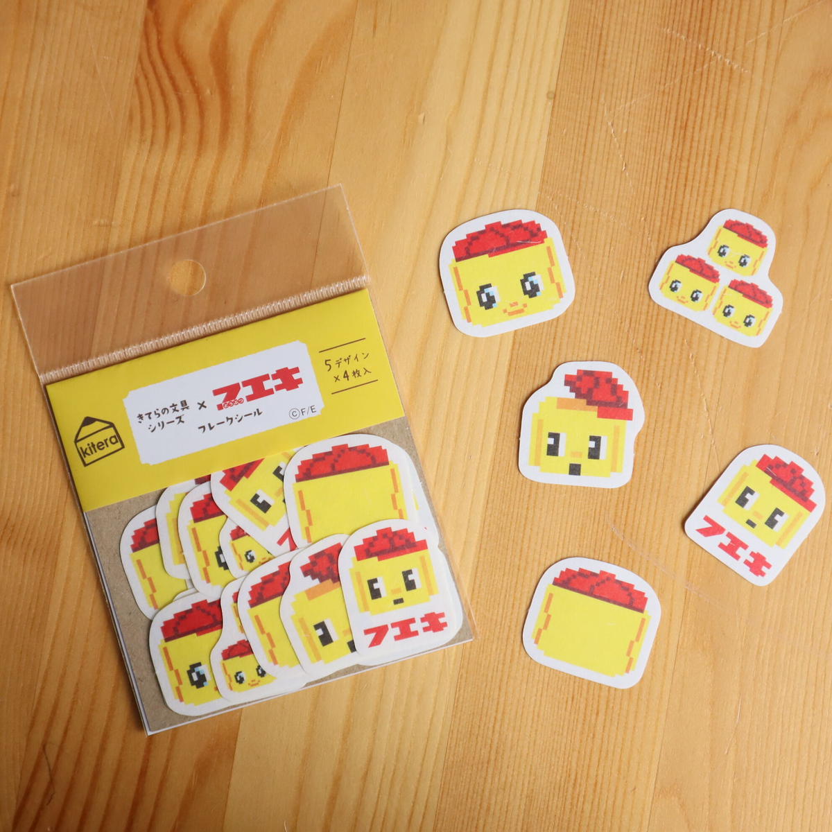 きてら文具 フレークシール Kite Cǒte