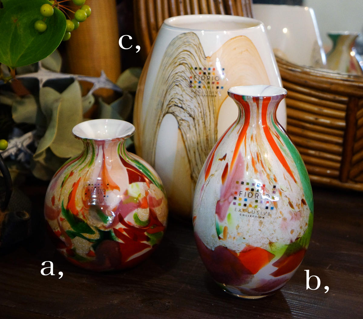 Vase Organic FIDRIO(フィデリオ) フラワーベース | Kleio/植物のアトリエ