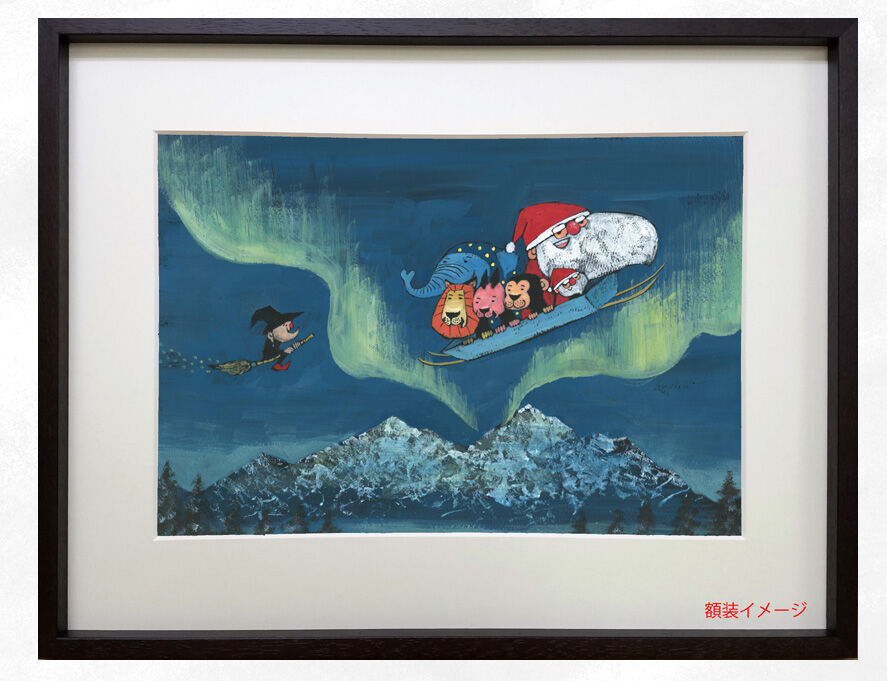 谷口智則　ジグレー　絵 谷口智則 絵画 (版画/キャンバスジクレー) A new beginning