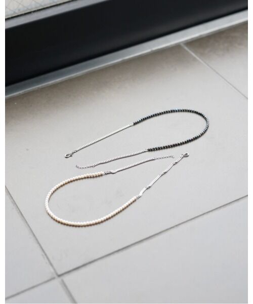 ox JEWELRY Silver Pearl Choker oxジュエリー シルバーパール