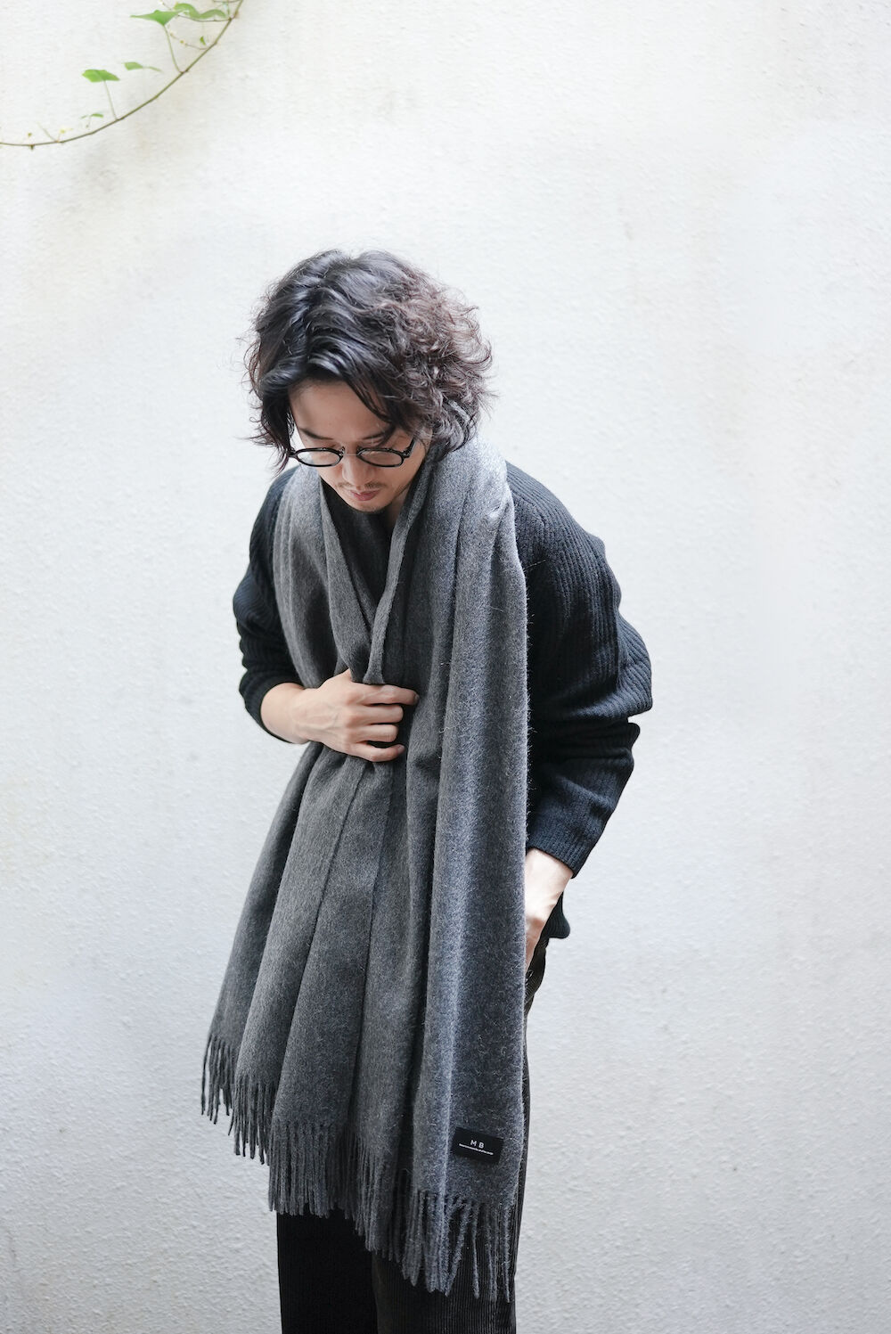MBハイエンドウールカシミアストール | MB -there is a reason for