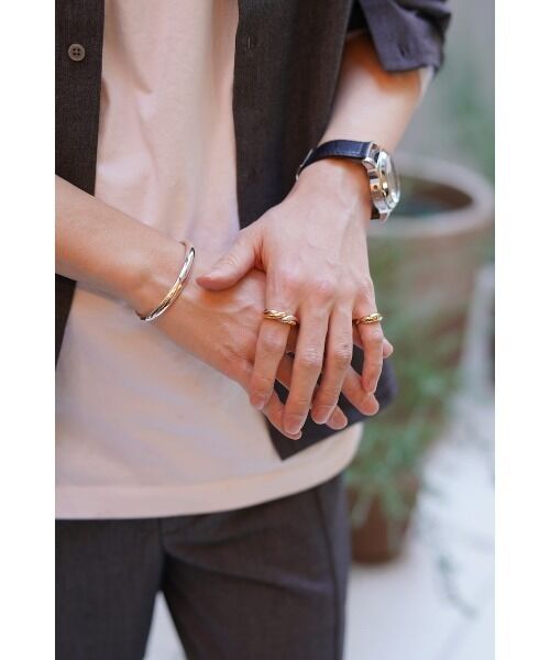 【完売品】OX JEWELRy Silver Curve Bangle MB MBアイテム OX JEWELRY Silver Curve Bangle