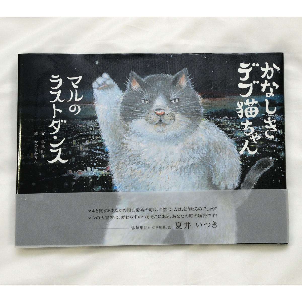 絵本 かなしきデブ猫ちゃん マルのラストダンス 特典付き 兵庫版クリアファイル３枚 神