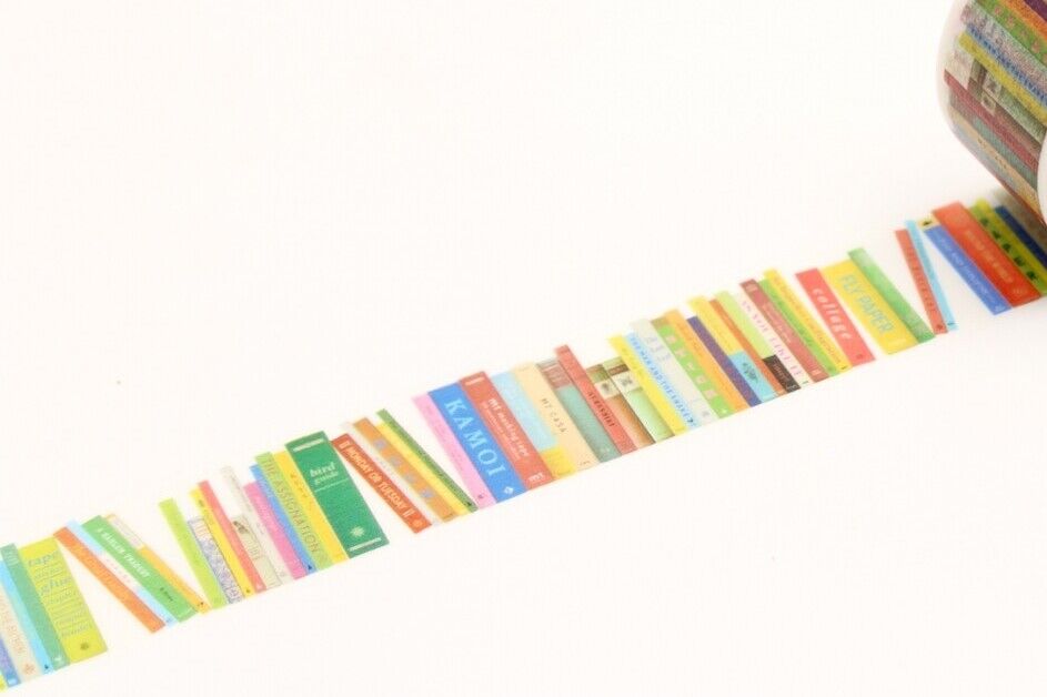 カモ井加工紙 Mt Books 本棚 マスキングテープ コチカーニバル第2楽章 カモ井加工紙 Mt Books 本棚 マスキングテープ コチカーニバル第2楽章