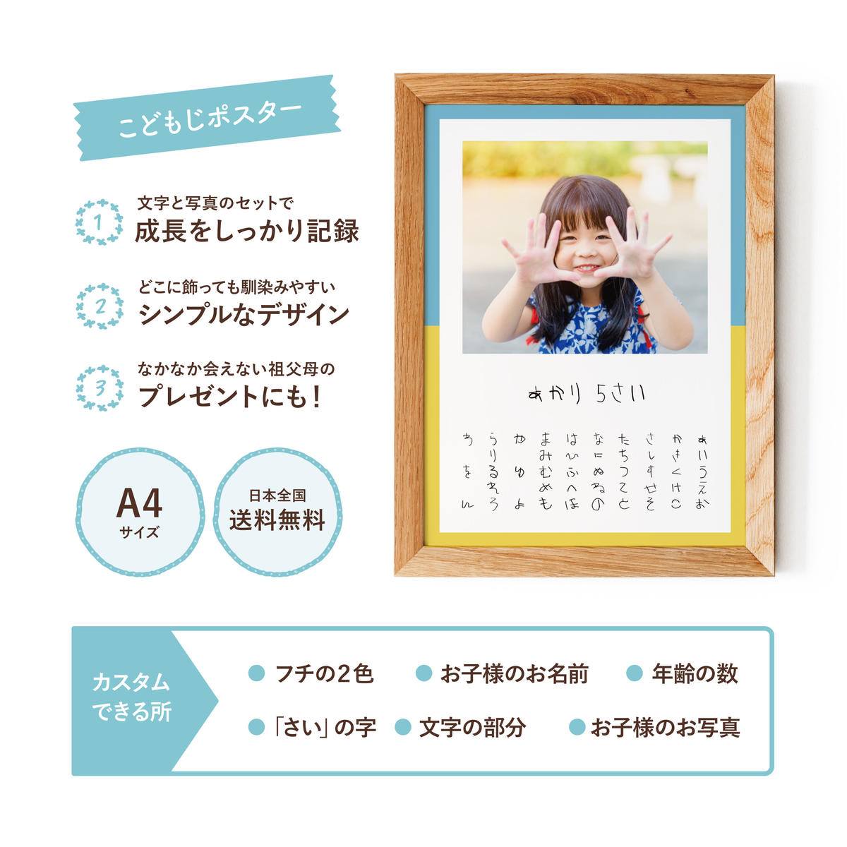 こどもじポスター KODOMOJI