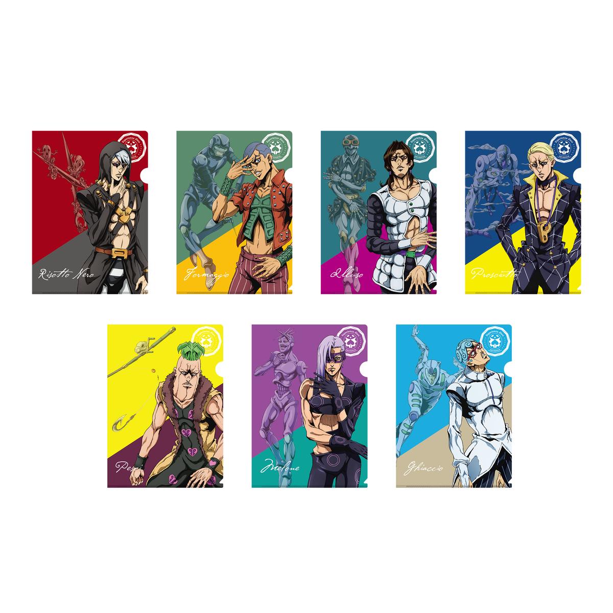 当店人気の限定モデルが再々々入荷 ジョジョの奇妙な冒険 第5部 黄金の風 Jojo スペシャルイベント 会場限定 Esperienza D Oro クリアファイル ブチャラティチーム ミスタ 100 安心保証 Langageetintegration Valdemarne Fr