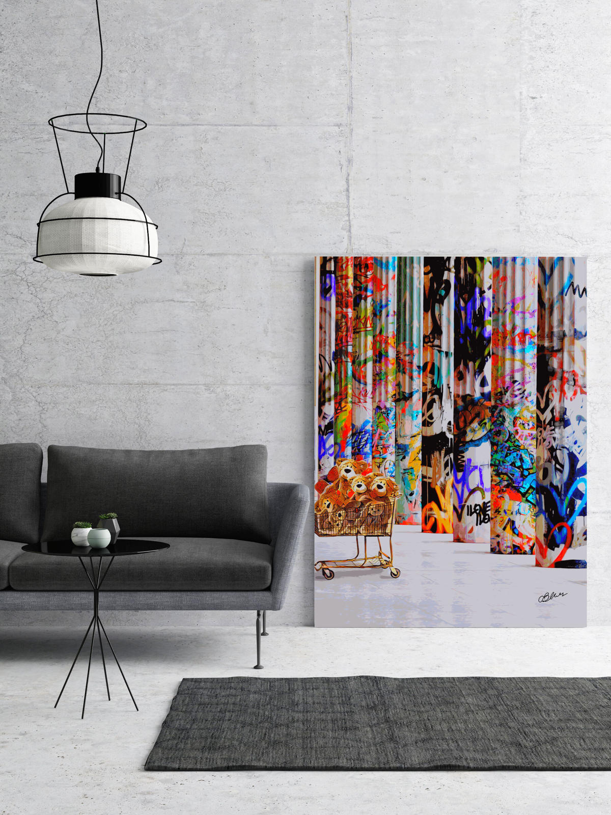 限定品 テディベア タイポグラフィ コラージュ アート キャンバス 100 の保証 Rbgm Medical Com