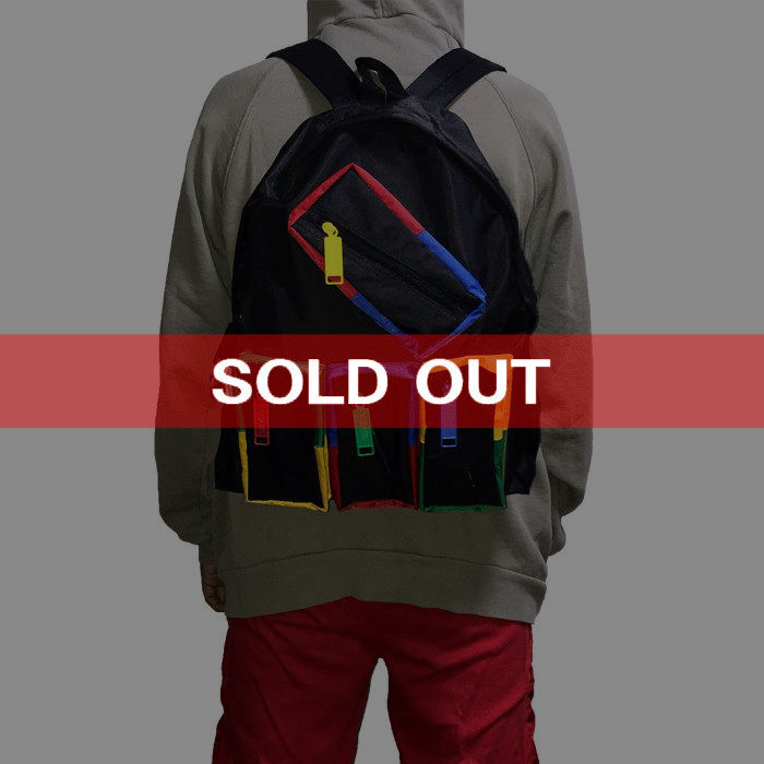 【USED】90'S UNITED COLORS OF BACKPACK