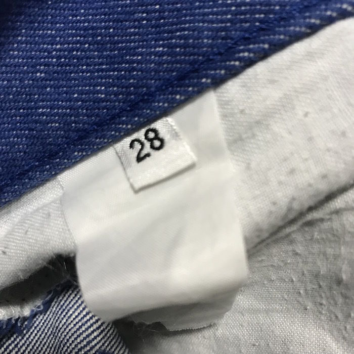 USED】90'S HELMUT LANG ICE BLUE JEANS | KONBINI