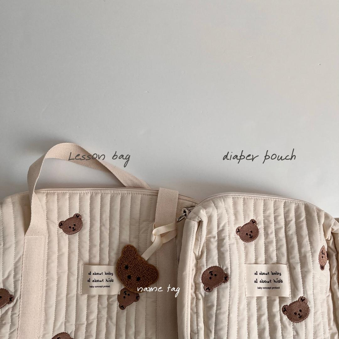 ピンク ホシ Lサイズ おしゃれ おむつ おむつポーチ かわいい オムツバッグ オムツポーチ バッ ポーチ 収納 手提げ 持ち運び 通販 名入れ無料 Lサイズ