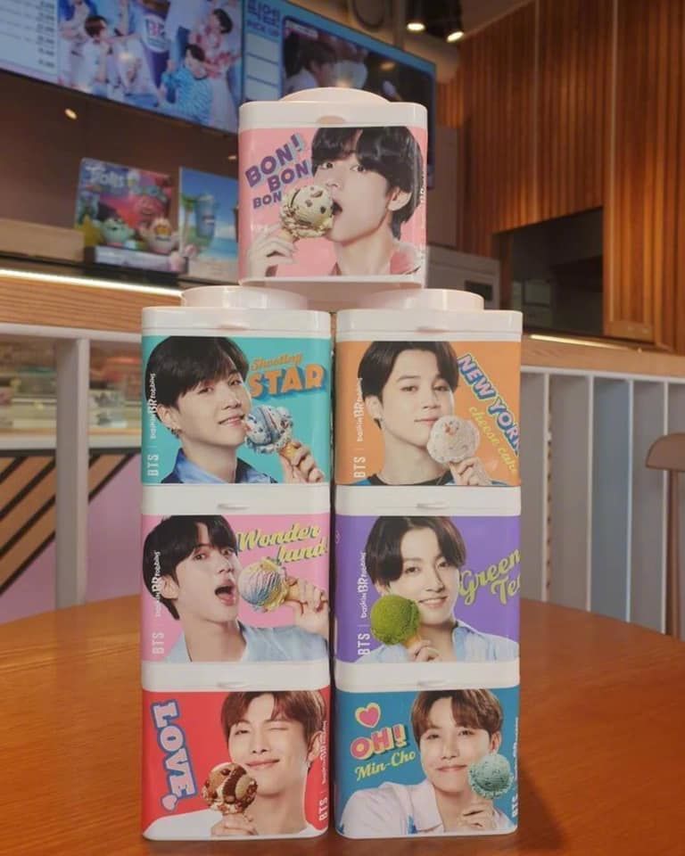 全国発送 Bts サーティーワン コラボグッズ ブロックケース Oshi Ni Mu