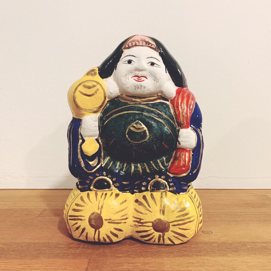 土人形 恵比寿様と大国様