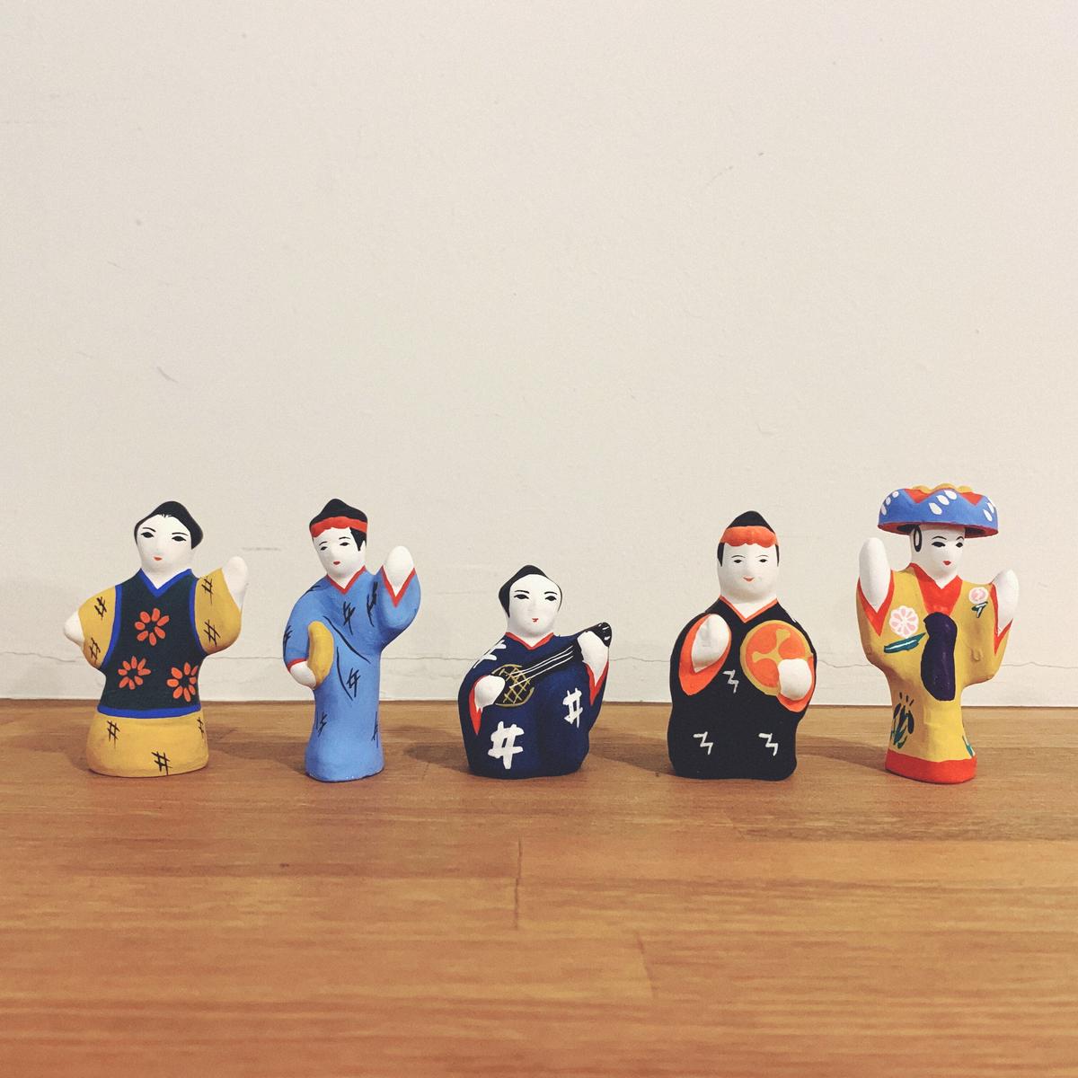 琉球郷土玩具の『土人形(んーちゃふぅとぅきー)』 | 象々の郷土玩具