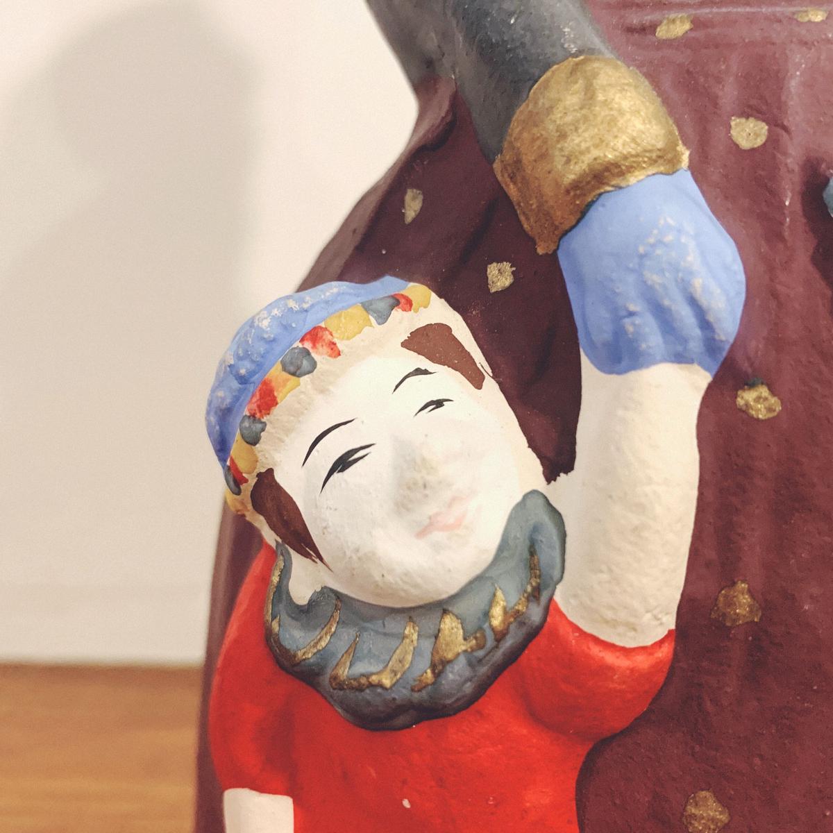 【美品】長崎 古賀人形 西洋婦人 /十八代目 小川亨作 郷土玩具 郷土玩具 民藝 長崎県 古賀人形西洋婦人 小 : おまめ - 通販