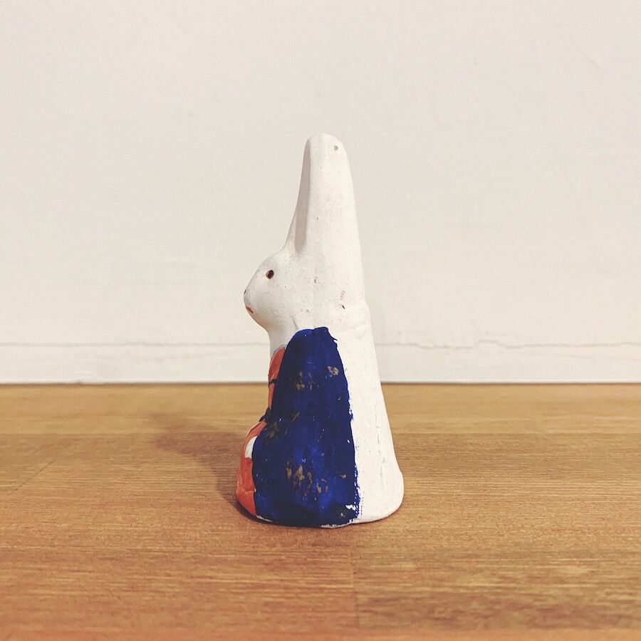 今戸焼 今戸土人形 子守狐 猟師 月見うさぎ 干支 郷土玩具 刻印有