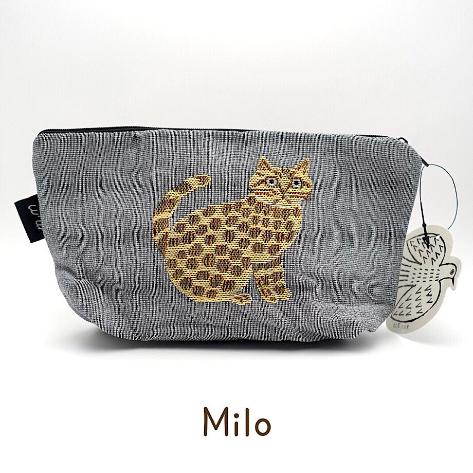 激安価格と即納で通信販売 松尾ミユキ purse パース 猫 05.Milo OR