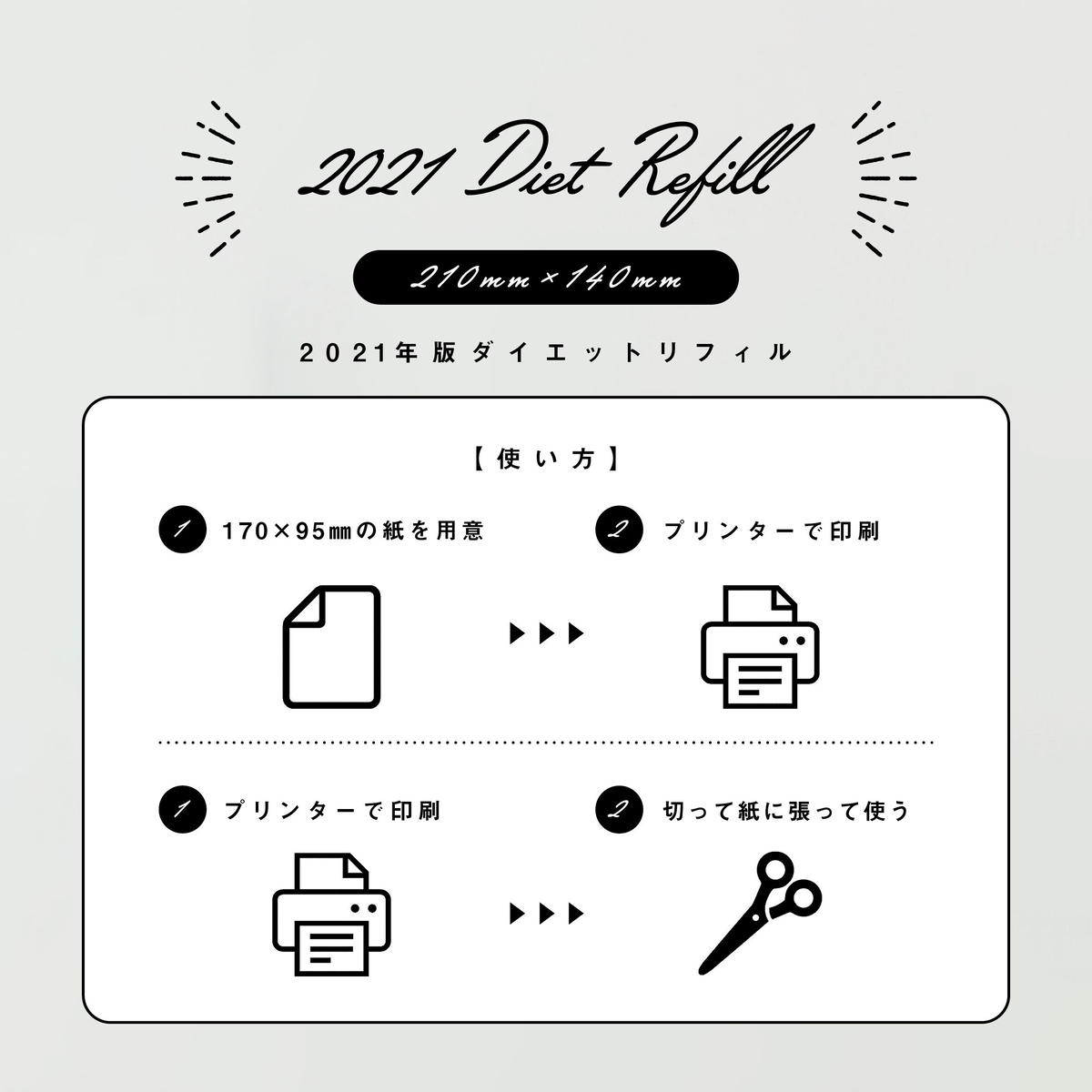 バイブルサイズ 21年4月始まりbujoリフィル 季節 １年分 楽しい手帳時間