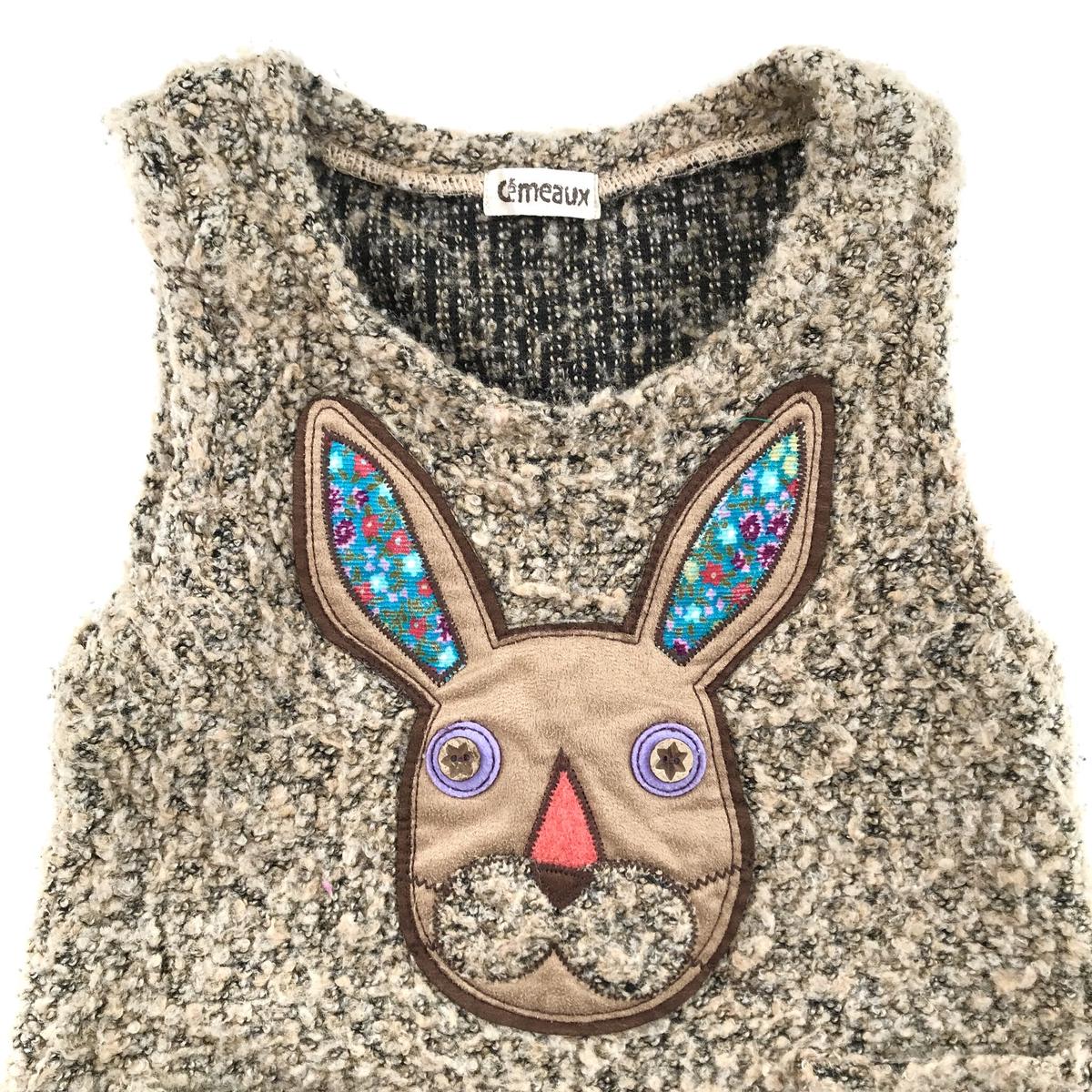 Used100cm うさぎワンピース こども服ハウス くるくる山