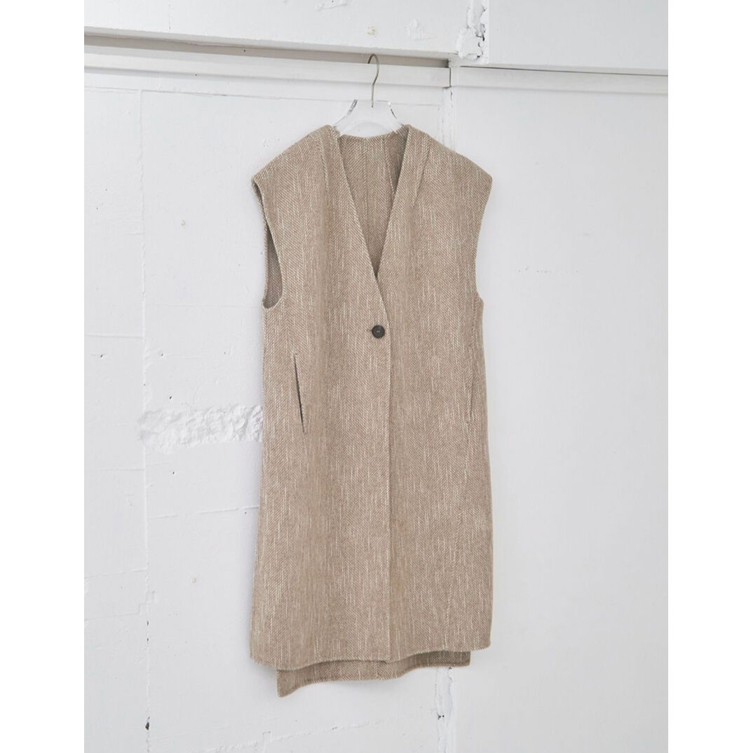 Wool Rever Vest ウールリバーベスト todayful | www.myglobaltax.com