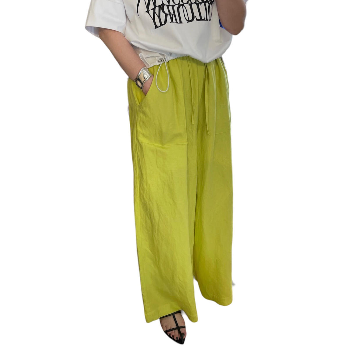 5%クーポン有り 7/6削除!!! 新作 Dignite Collierリネンワイド