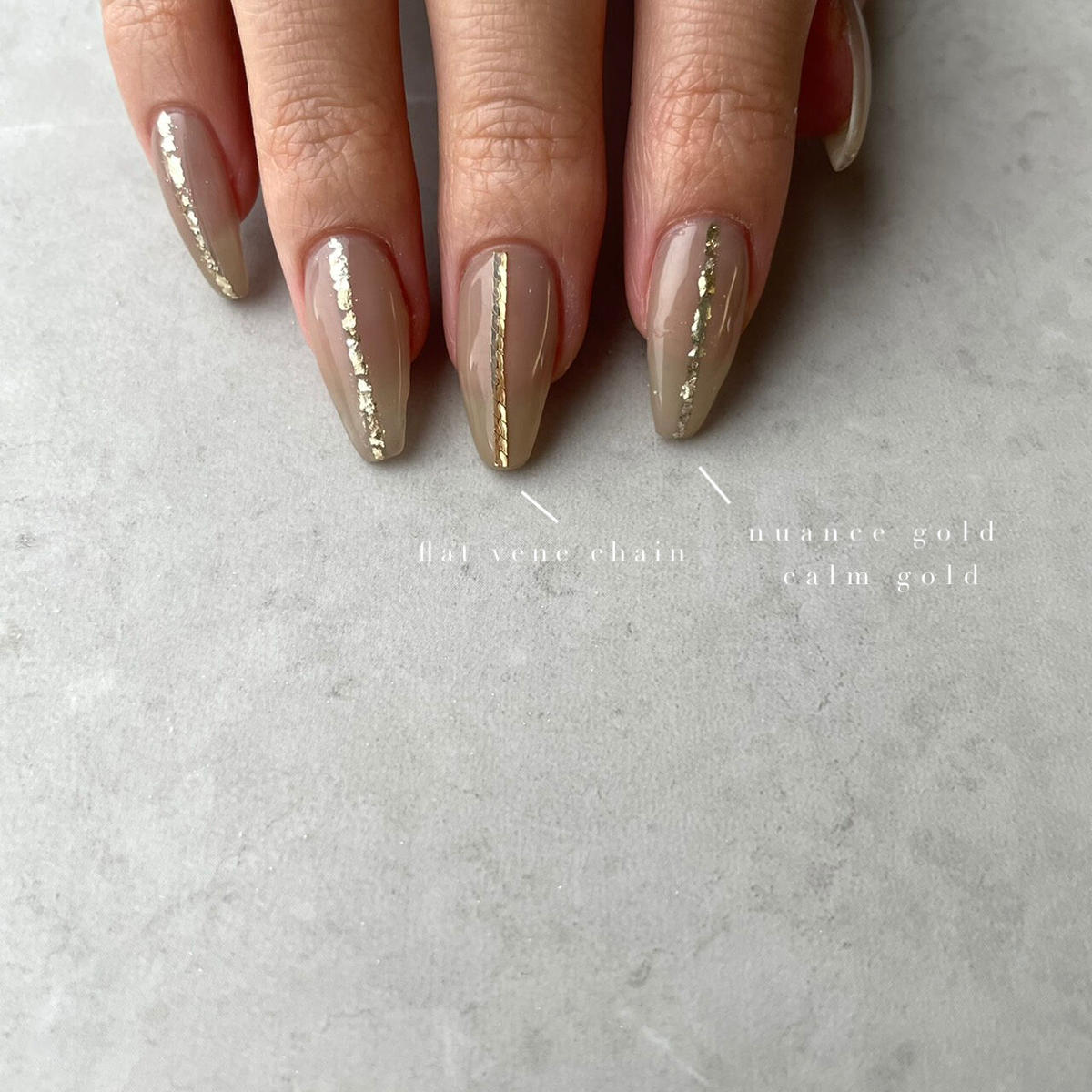 Flat Vene Chain Laaunail