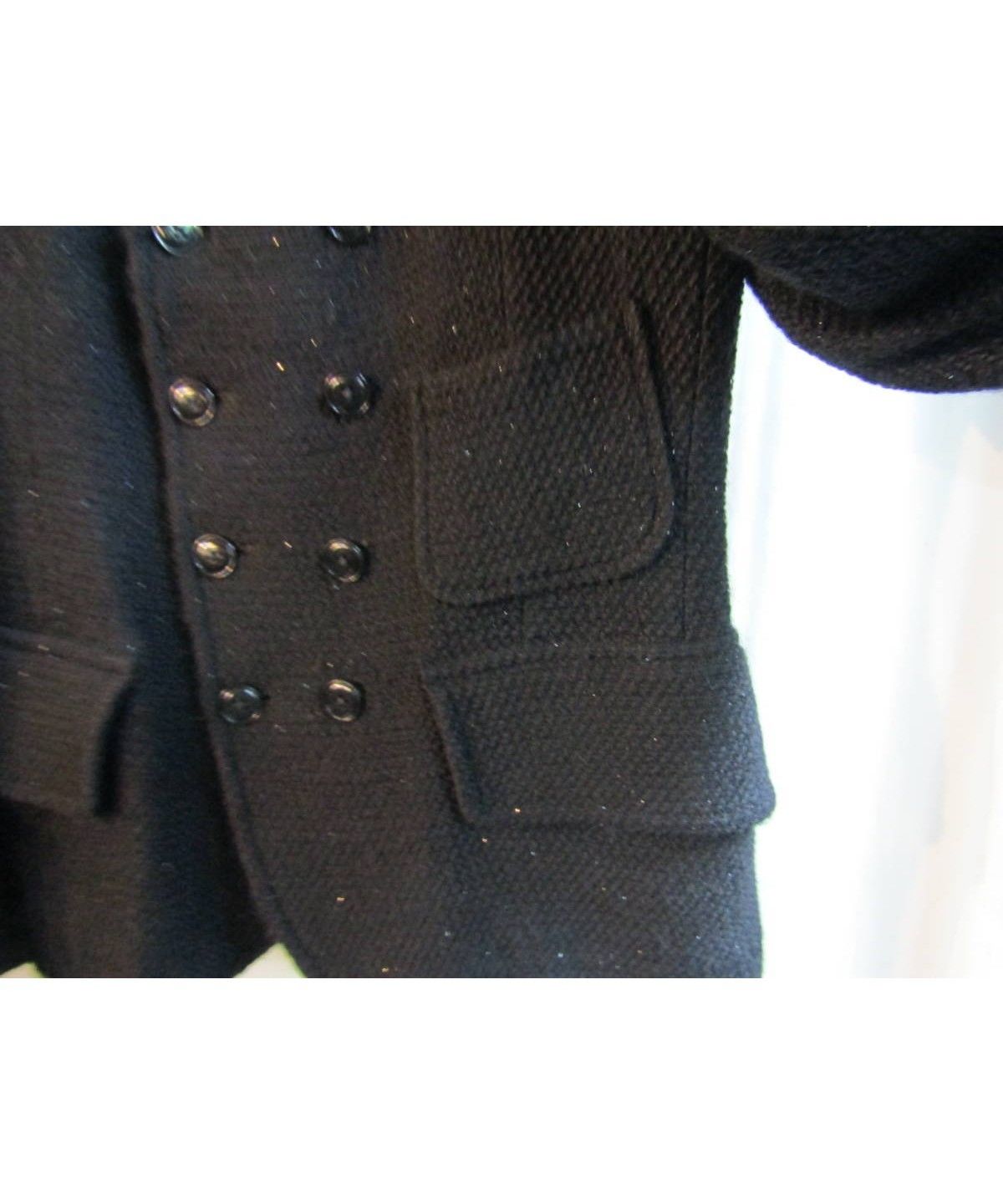 13aw yohji yamamoto pour homme ラメ ダブルジャケット HQ-J...