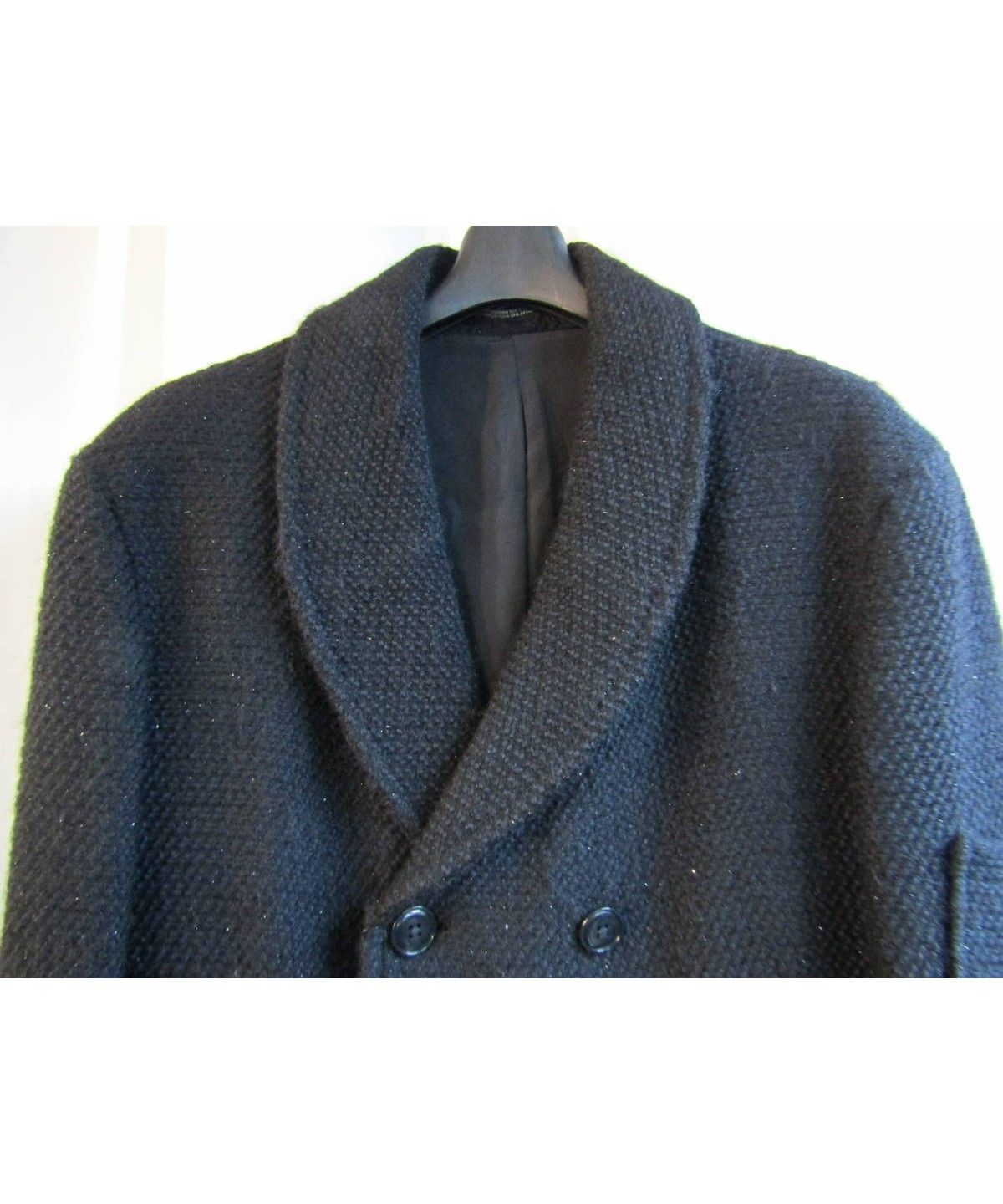 13aw yohji yamamoto pour homme ラメ ダブルジャケット HQ-J...