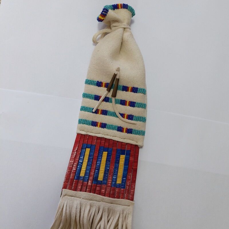 プレーンズインディアン ラコタのビーズ パイプバッグ | www.ega.org.eg