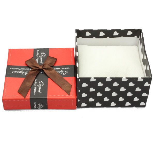 ラッピング 腕時計 プレゼント用 専用箱 ギフトボックス リボン付き Td03 Lalalady