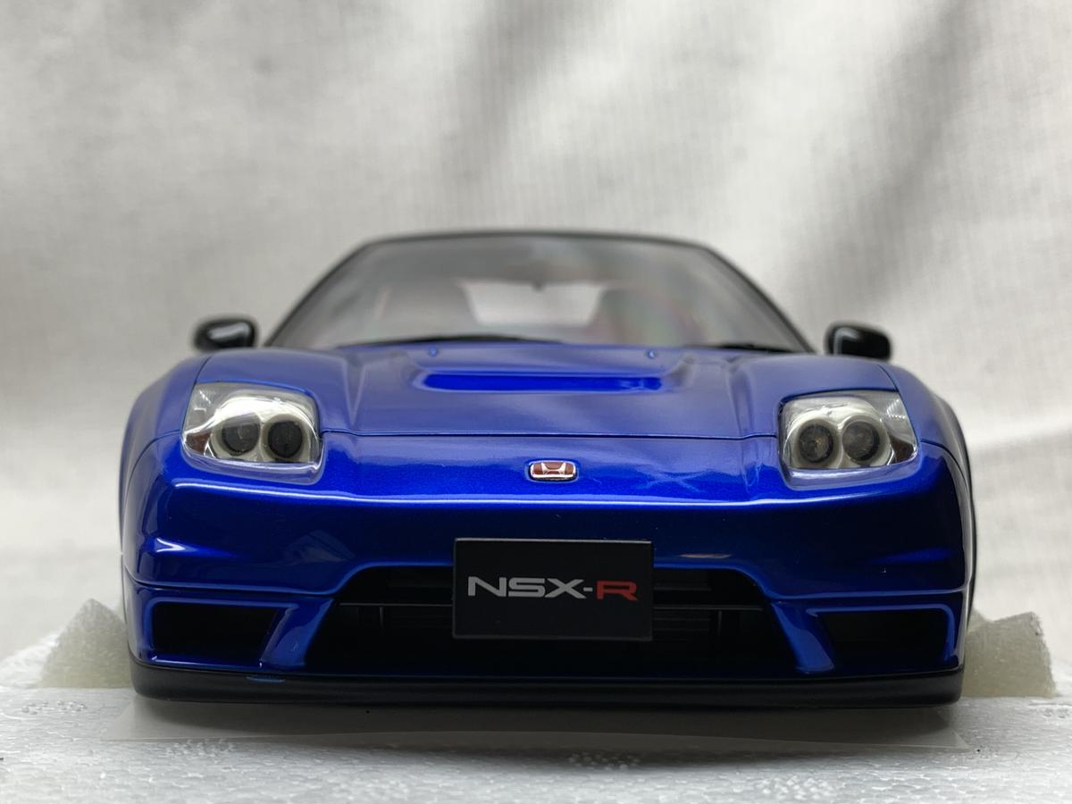 値下げ‼️】1/18 オートアート NSX R ブルー-