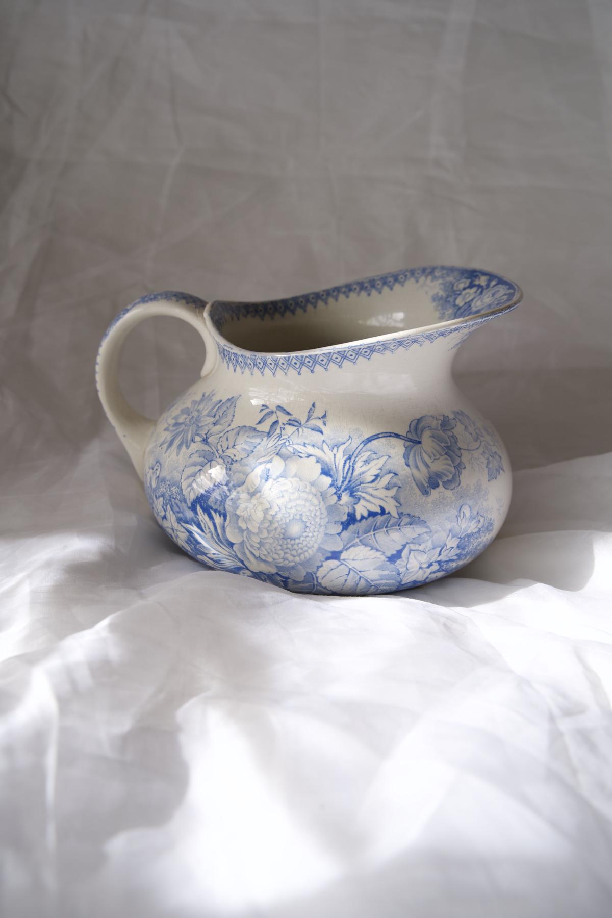 015 サルグミンヌ ピシェ&ベイスン ブルー | antique ピシェ専門店 Lasie