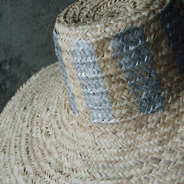 paint straw Hat (D) niiB