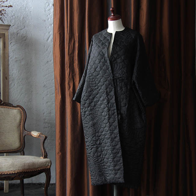 TOWAVASE silk quilt robe | nii-B | WEBSHOP