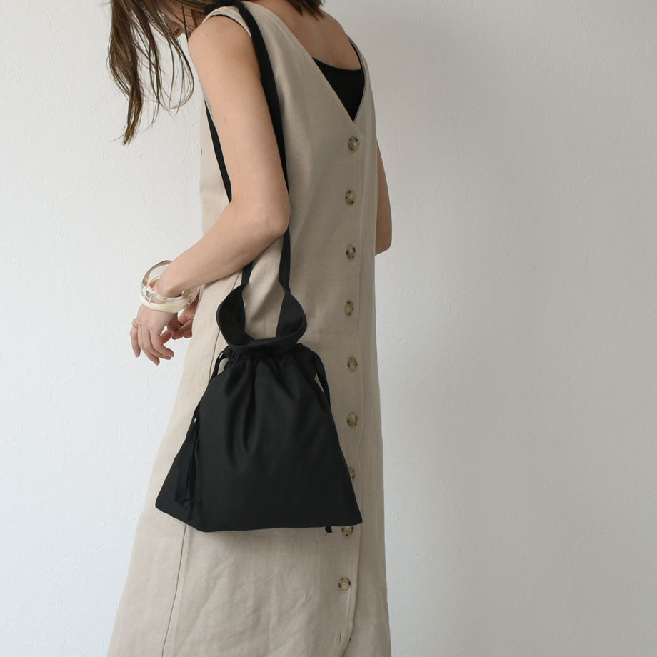 Nh Bag2 日本製 レッドクロス Hbt生地 ミリタリーエプロン巾着バッグ