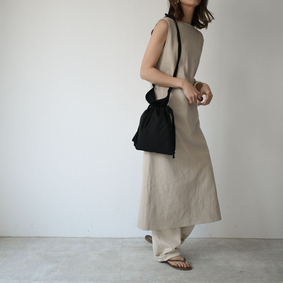 Nh Bag2 日本製 レッドクロス Hbt生地 ミリタリーエプロン巾着バッグ