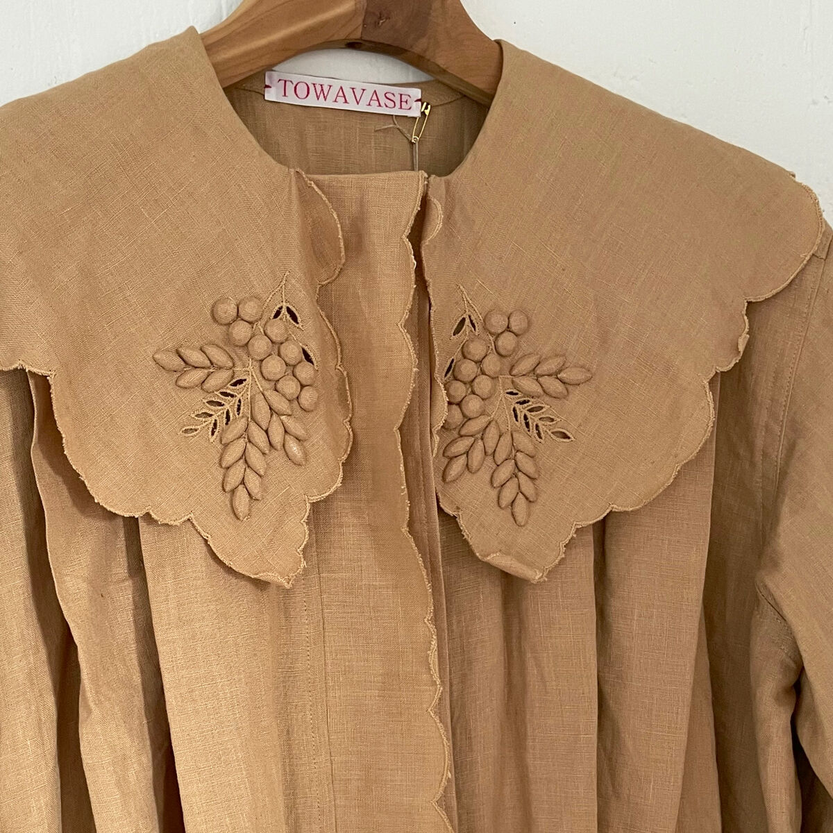 towavase トワヴァーズ artisan dress ワンピース キャメル