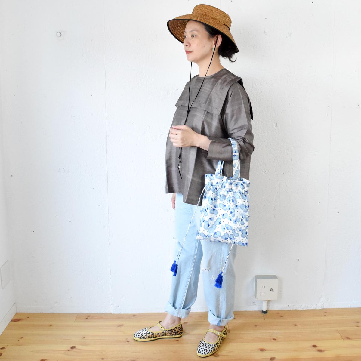 BUNON Silk Back button blouse & gilet