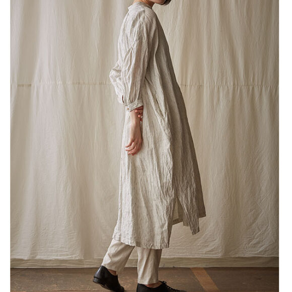 suzuki takayuki (スズキタカユキ) peasant dress II リネン...