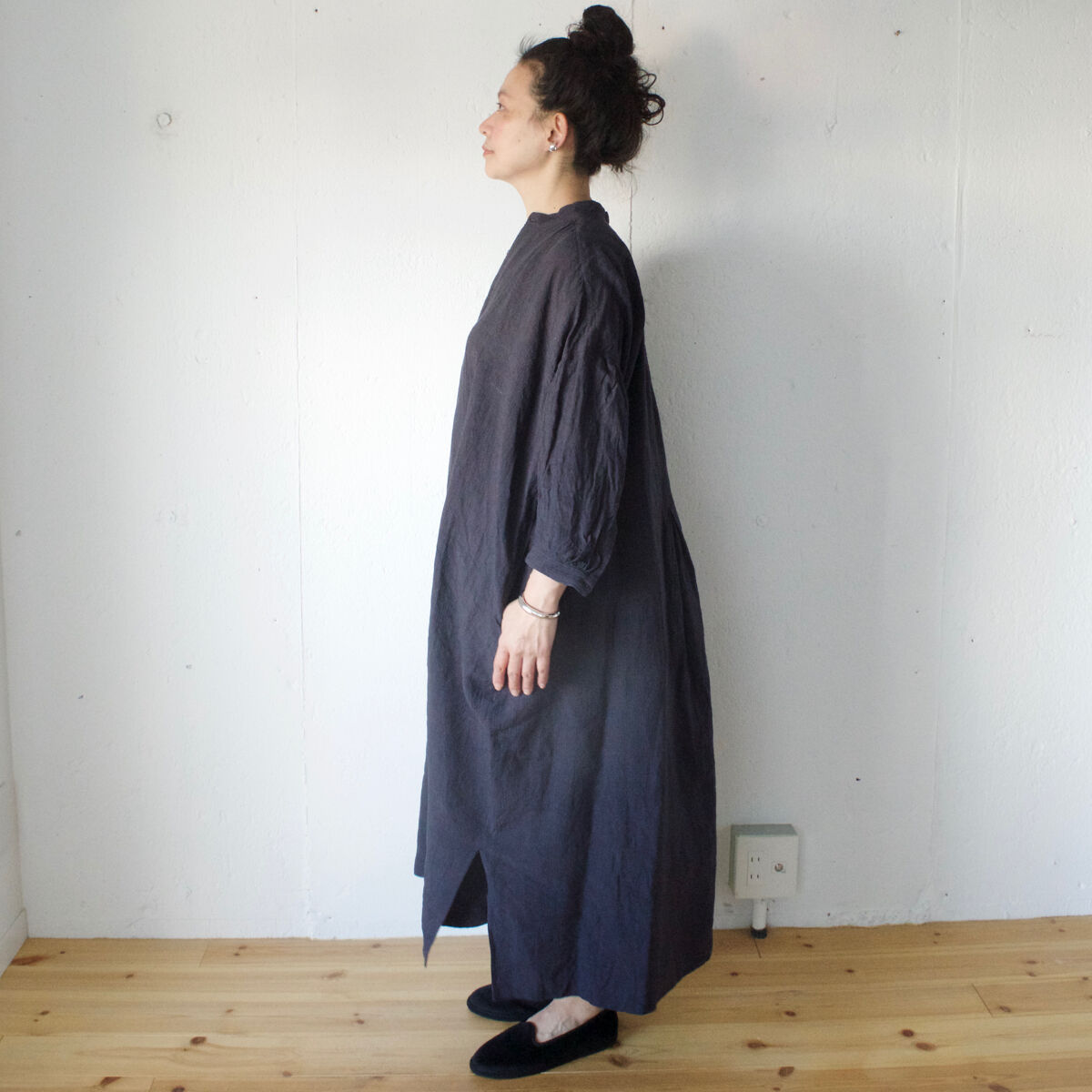 suzuki takayuki (スズキタカユキ) peasant dress II リネン...
