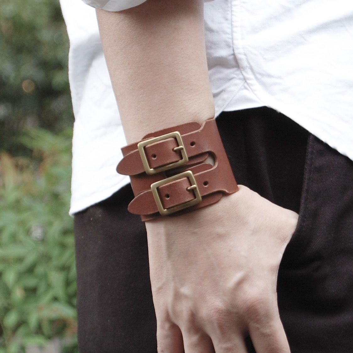 GBB CUSTOM LEATHER CUFF1965 正規品 GBB CUSTOM LEATHER CUFF1965