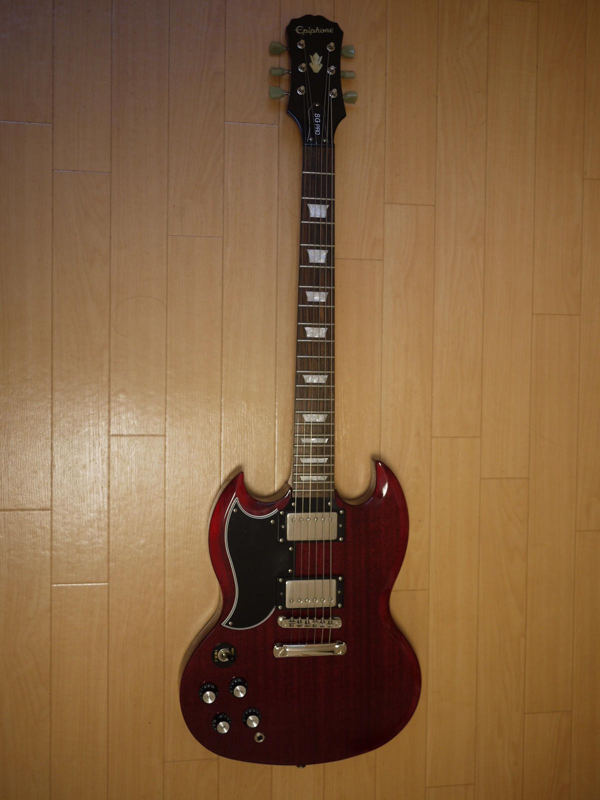 Epiphone SG G-400 PRO レフティー コイルタップ