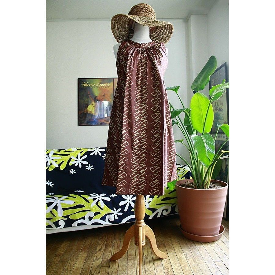 NOANOA コットンジンジャーSサイズ NOANOA コットンジンジャードレス S キルト柄