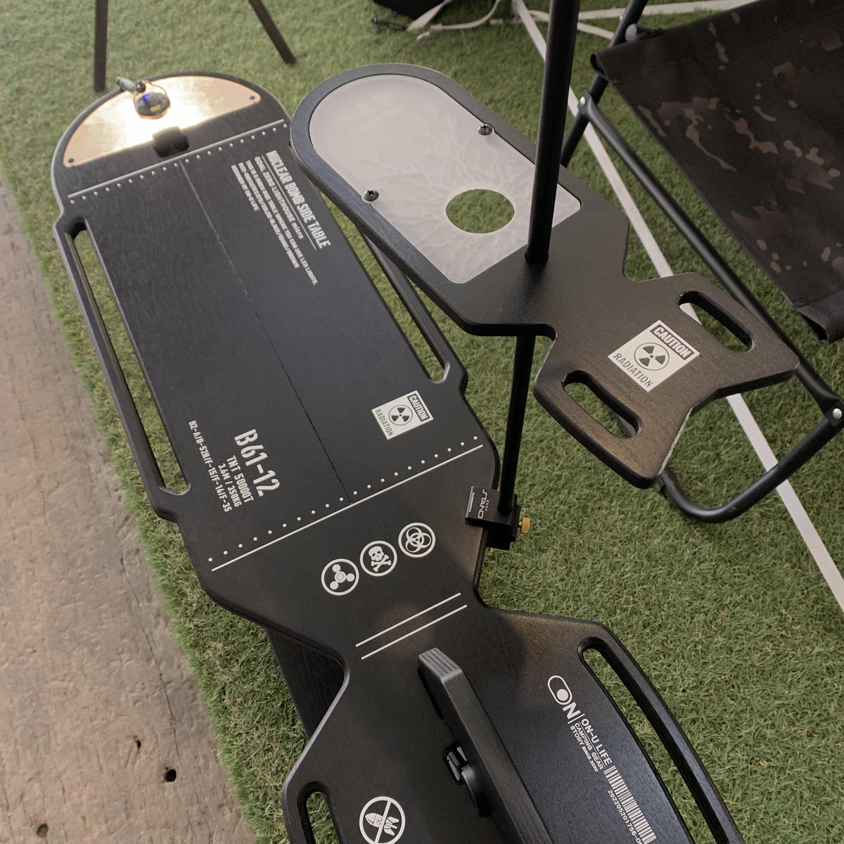 ON-U LIFE オンユーライフ MyTan table goalzero type Bla...