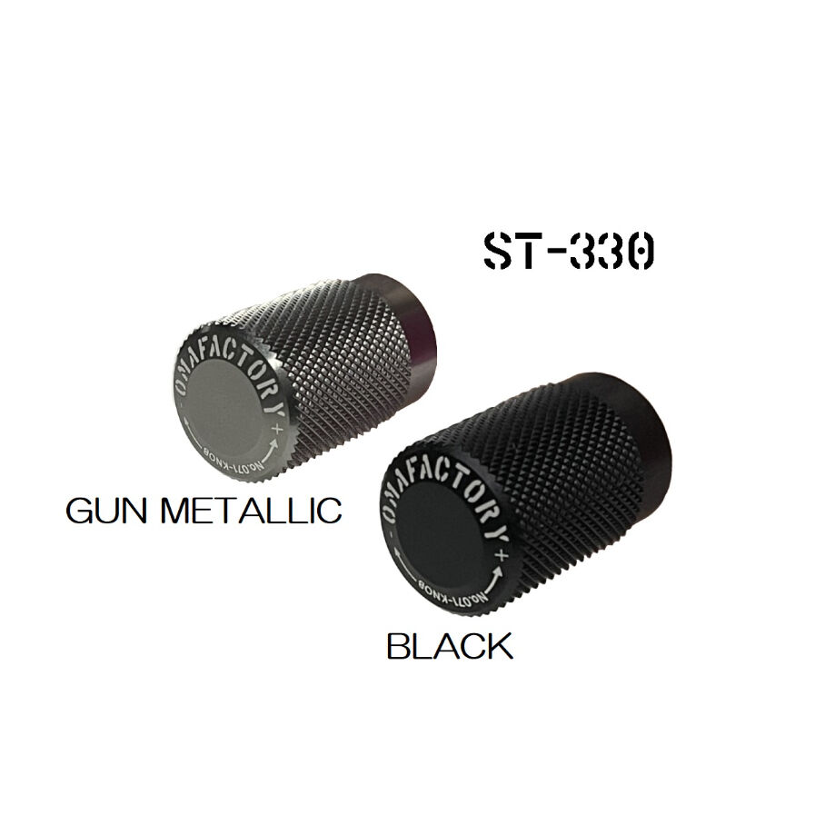 Oma Factory Knob No 062 Gun Metallic St 330用ノブ