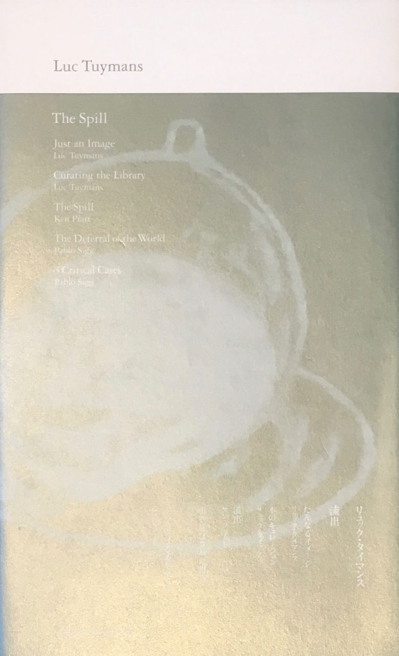 The Spill 流出 Luc Tuymans リュック タイマンス L The Spill 流出 Luc Tuymans リュック タイマンス L
