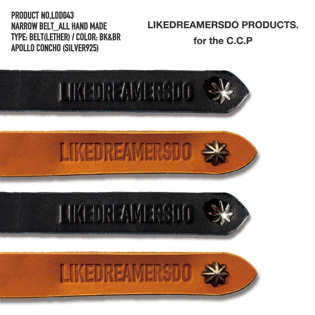 LIKEDREAMERSDO PRODUCTS　NARROW BELT NARROW BELT | LIKEDREAMERSDO PRODUCTS
